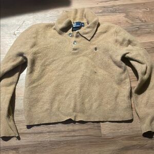 Ralph Lauren Tan Crewneck Sweater